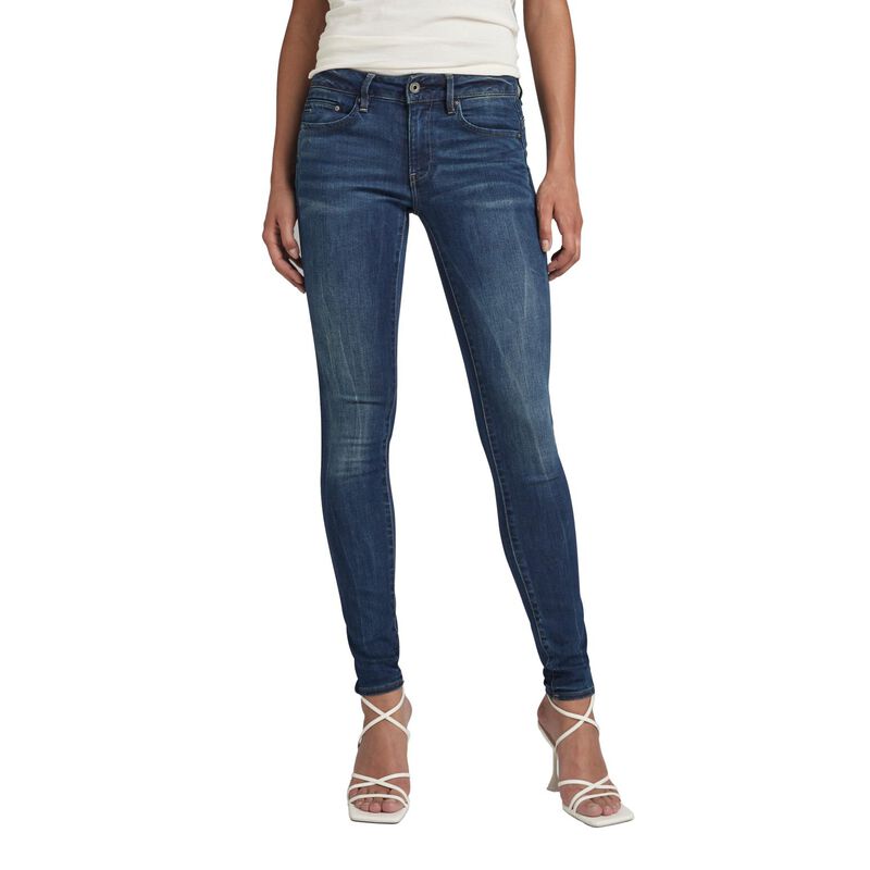 G-Star Midge Zip Mid Skinny Wmn image number 0